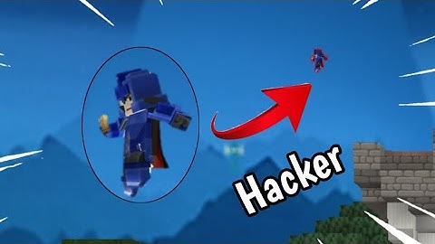 I found a hacker in Bedwars and egg wars (blockman go)