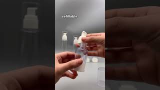 15ml 30ml 50ml 80ml 100ml Plastic Airless Refillable Lotion And Cream Pump Bottle