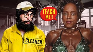 Cleaner Breaks Bodybuilders Confidence Instantly Anatoly Gym Prank