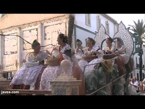 Fogueres de Sant Joan Xàbia 2014: Desfile de Carrozas