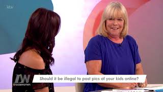 Should It Be Illegal to Post Pictures of Your Kids Online? | Loose Women