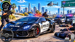 New Police Simulator Games 2026 - US Emergency Cop Car Chasing Sim 3D - Car Game Android Gameplay screenshot 4