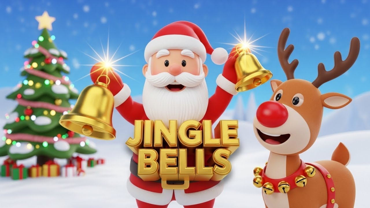 Jingle Bells 🎄 | Fun Christmas Song for Kids | HappyTinyTunes - YouTube