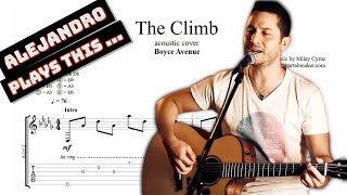 Boyce Avenue - The Climb TAB - acoustic guitar tabs (PDF + Guitar Pro)