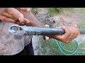 Como fazer poço artesiano com ar compressor