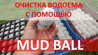 Очистка водоема с помощью Mud Ball