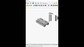 FreeCD Model -  LinearSlide-MGN15x-Block [k2-mirror]