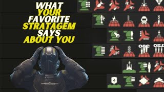 What Your Favorite Stratagem Says About You-Helldivers 2