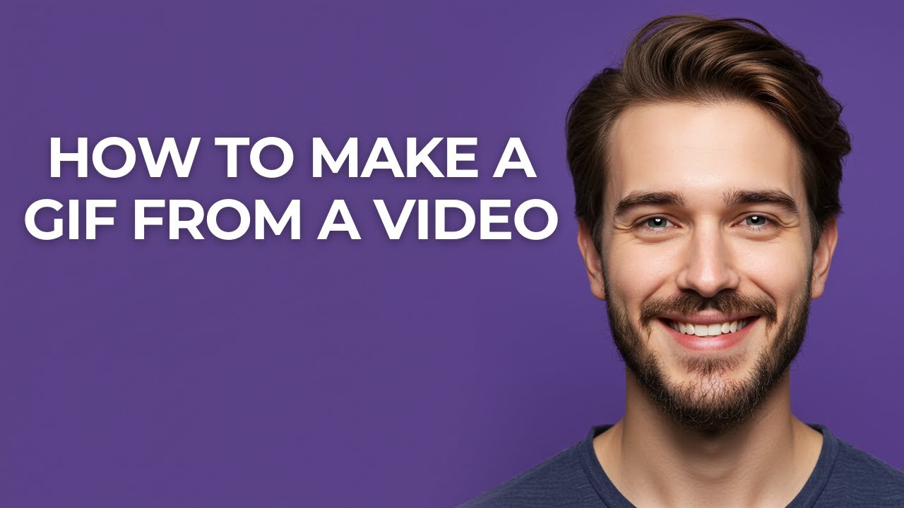How To Make A GIF From A Video - GUIDE! - YouTube