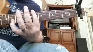 Go Your Own Way played in open E tuning