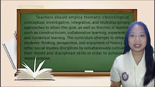 Description of the Curriculum Framework (ANGEL, MA. ANJELLA S.)