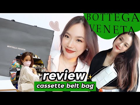 รีวิวกระเป๋า Bottega Cassette Belt Bag💖 กระเป๋าจิ๋วสุดปังง💥 | ttanapear