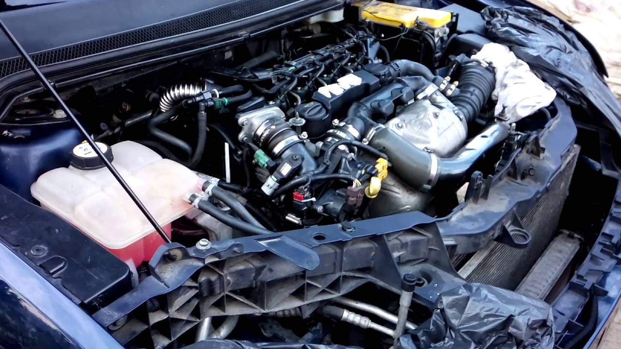 Ford Focus 1.6 TDCI engine noise YouTube