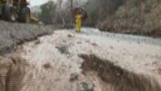 California storm triggers mud and debris flows