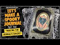 Spooky Journal Build - Using up that Tim Holtz Halloween Ephemera