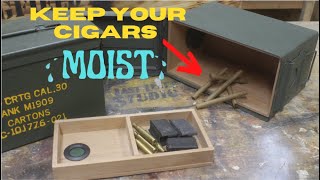 Ammo Can Humidor by Last Leaf Studio 4,108 views 2 years ago 8 minutes, 51 seconds