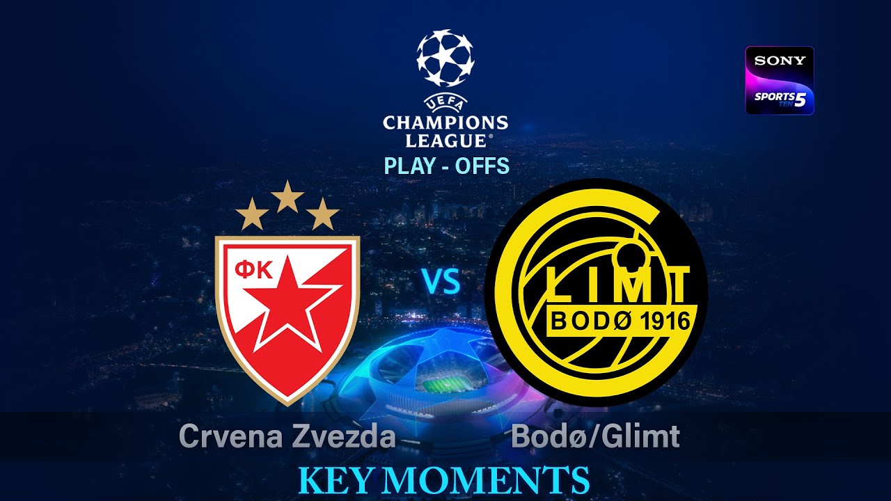 Crvena Zvezda vs Bodo/Glimt Key Moments UEFA Champions League 29th August 2024 YouTube