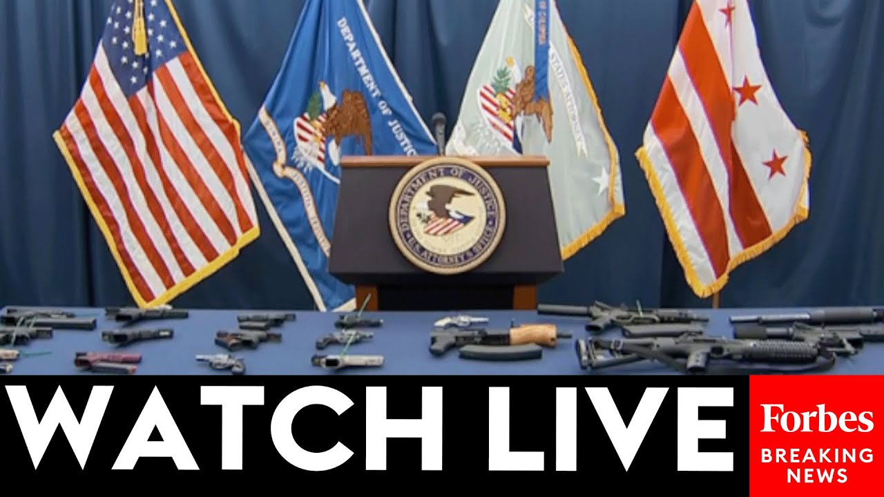 WATCH LIVE: Jeanine Pirro Announces Major Washington DC Drug ...