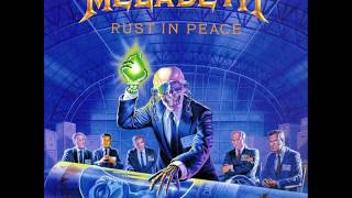 Megadeth Tornado of Souls Guitar Backing Track/ Vocals and harmony guitar