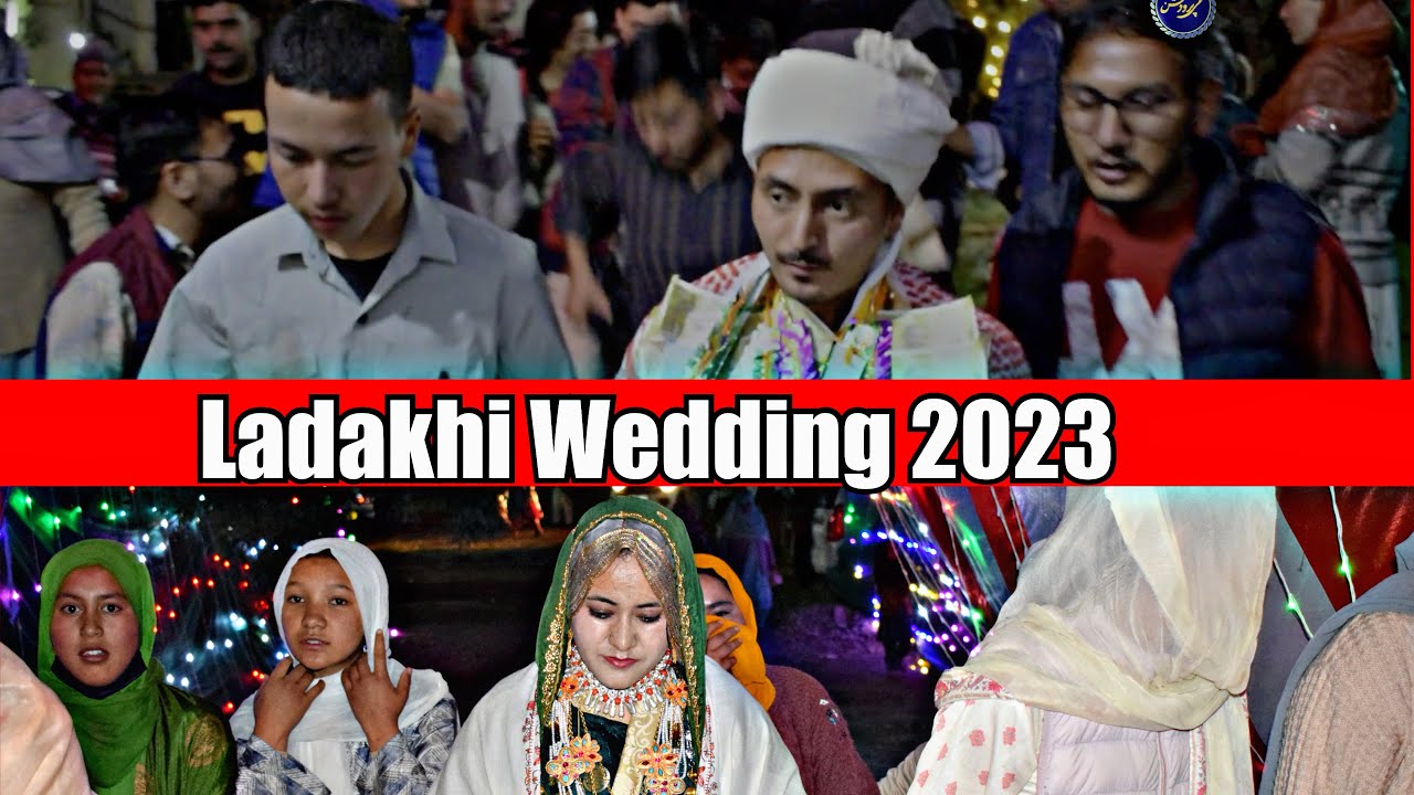 Ladakhi wedding 2023 Traditional wedding At #G.M.Pore Kargil Ladakh #Ajaz zargar#wedding