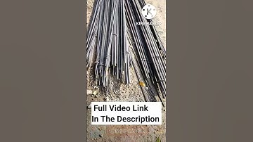 How To Check The Quality And Details Of Steel Bars ||