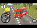 Indian Sleeper Bus Simulator - Tata Bus Driving - City Bus Games - Android Gameplay #1