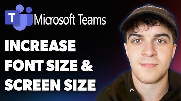 How to Increase Font Size and the Screen Size in Microsoft Teams (Full 2025 Guide)