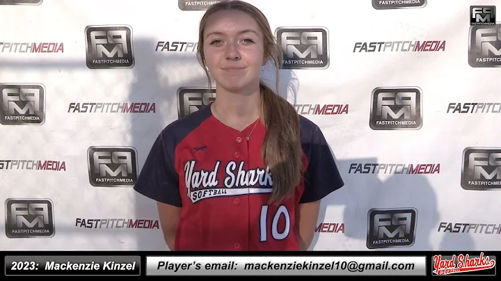 2023 Mackenzie Kinzel 3.6 GPA First Base Softball ...