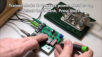 Morse trainer/Oscillator