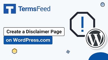 How to Add a Disclaimer on WordPress.com