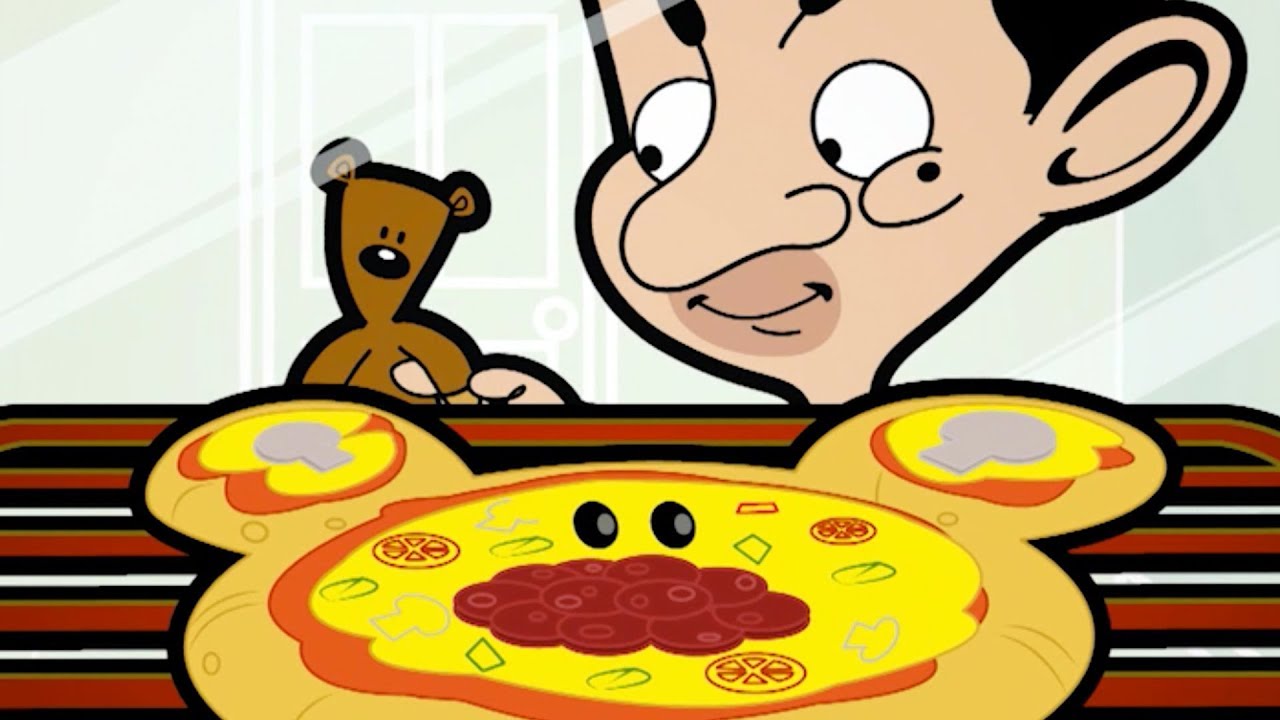 Mr Bean Cartoon: Episode 12 (Pizza Bean 