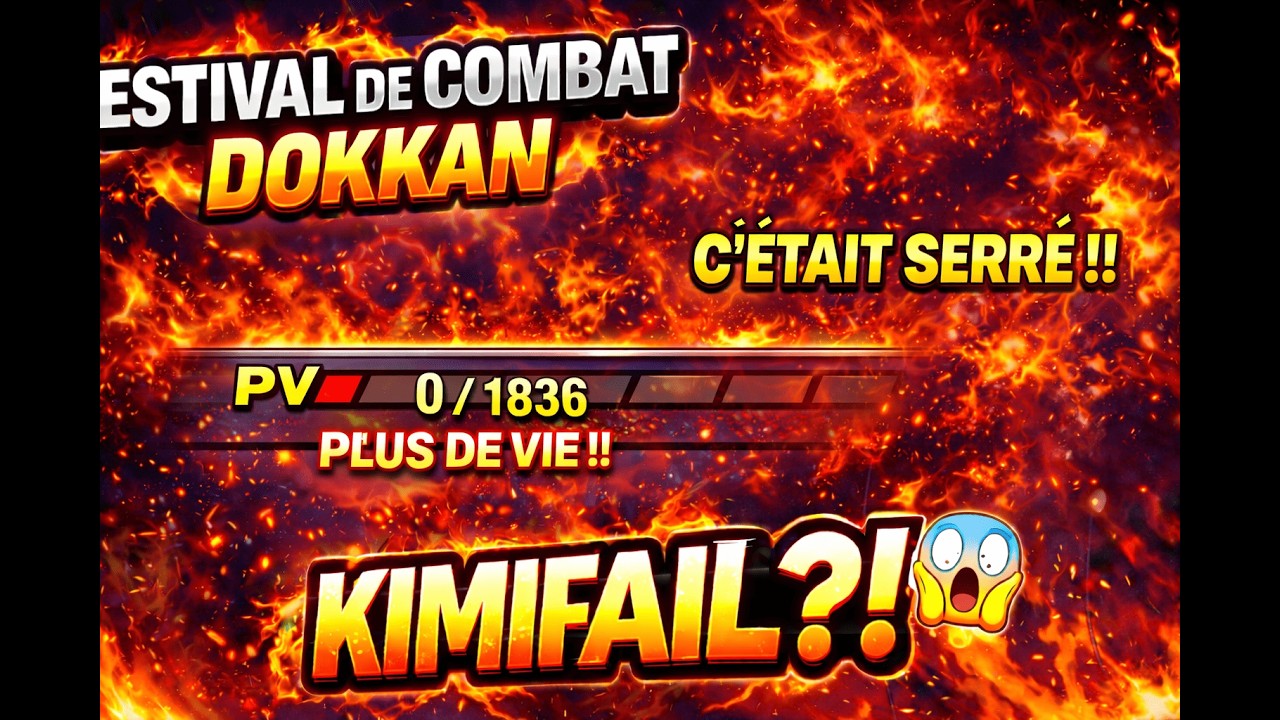 FESTIVAL DE COMBAT DOKKAN 🔥 RUN ULTRA SERRÉE !! SHOWCASE DES 11 ANS😱