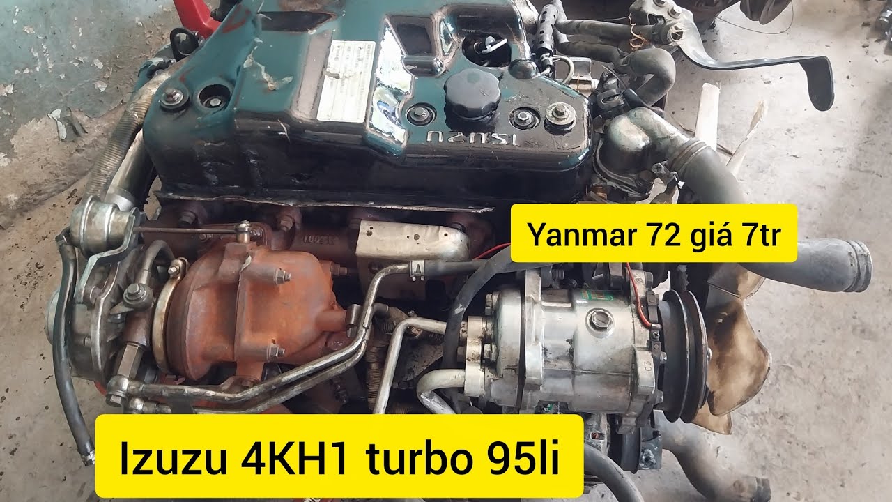 Izuzu 4kH1 turbo yanmar 3t72 giá 7tr và nhiều loại máy khác cho ae lựa chọn nha
