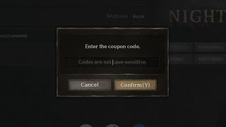 Night Crows How to use Pre-Registration Coupon