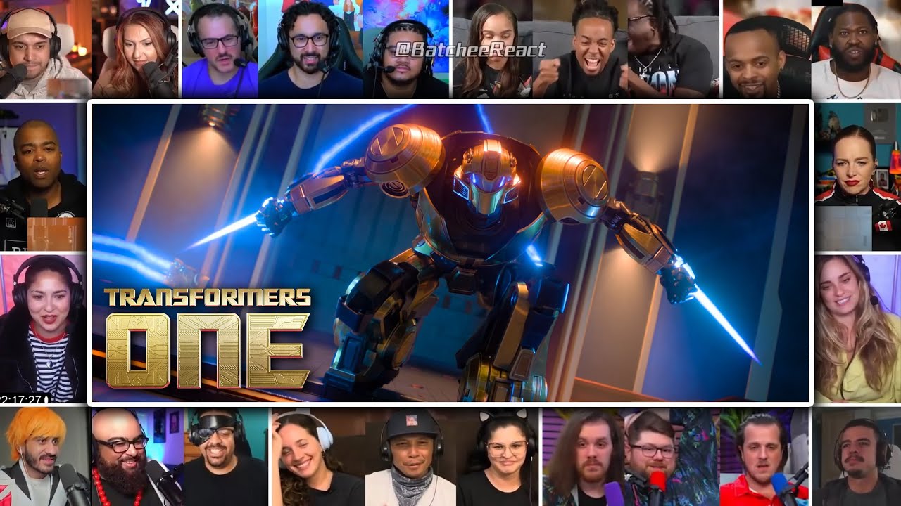 Exposing Sentinel Prime | Transformers One Reaction Mashup