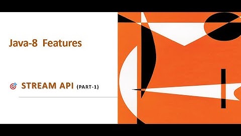 Java 8 Streams - Part 1 #java8 #java8stream #javainterviewquestionsandanswers #javaexamples