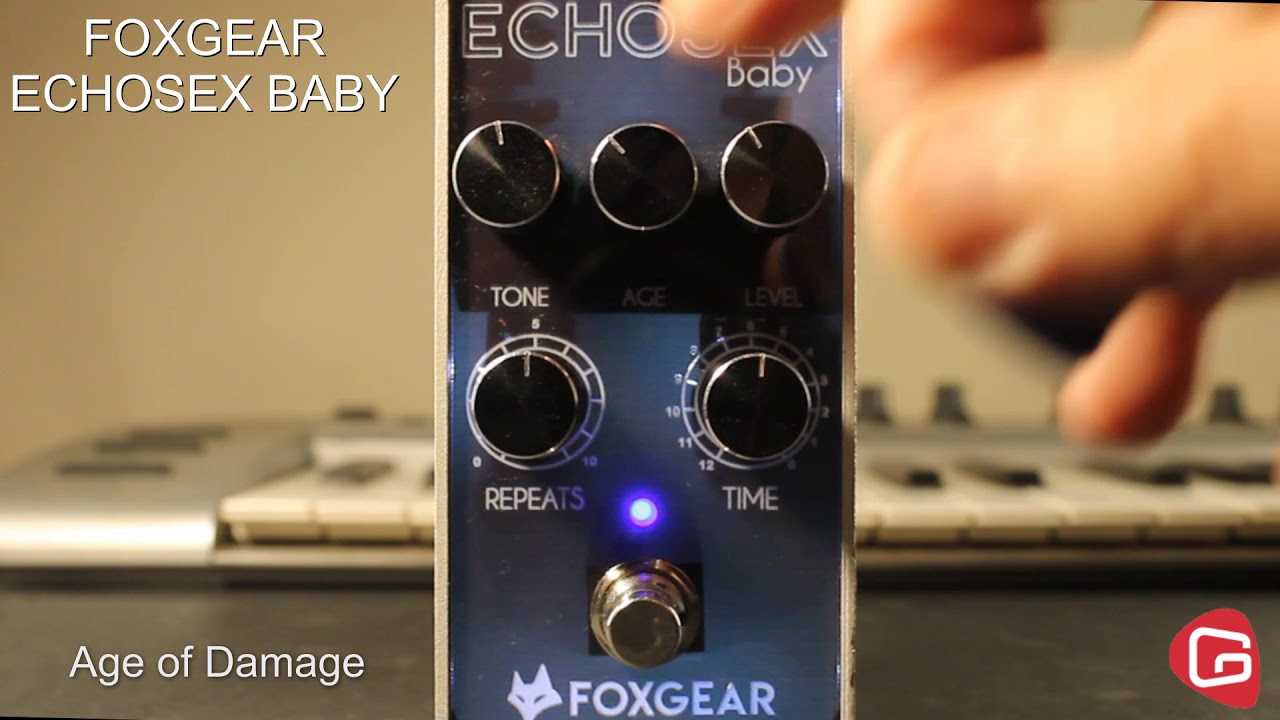 foxgear echosex baby tape echo delay