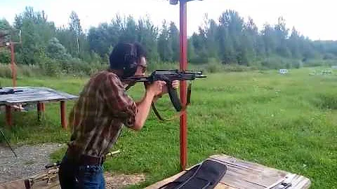 Shooting the VEPR-148 (shortened RPK74) 5.45x39