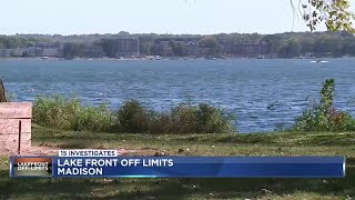 Public or Private? Questions circulate around access to lakefront land on Madison’s east side