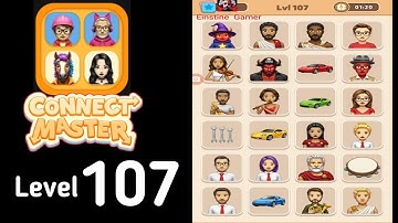 Connect Master Match Puzzle level 107 Guide Walkthrough Solution