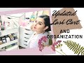 Updated Lash Cart & Organization