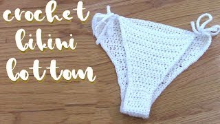 Crochet Bikini Bottom Tutorial // Beginner Friendly Crochet
