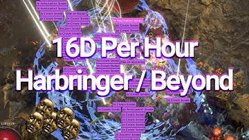 [POE 3.27] Consistent Farming Strategy - Harbringer & Beyond T16 8mod Corrupted Maps