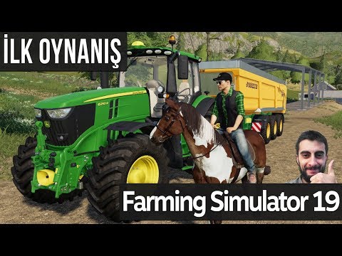 Farming Simulator 19 İlk Oynanış - 1. Bölüm