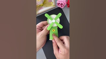 Summer Craft: Table Fan Out of Cardboard at Home - DIY Crafts