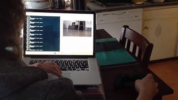 AR.Drone flown with a PS3 controller