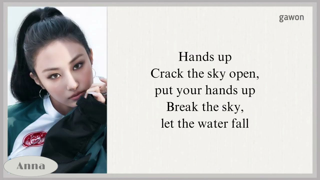 MEOVV HANDS UP karaoke with easy lyrics