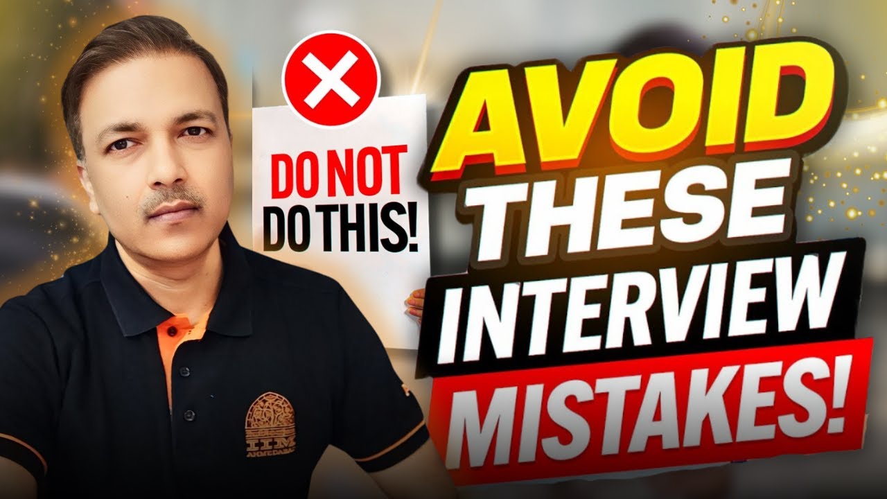 Top 8 Job Interview Mistakes - And How to Avoid Them! - YouTube
