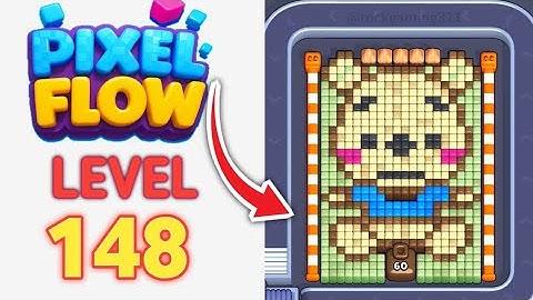 Pixel Flow Level 148 Walkthrough