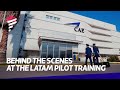 Behind the scenes at the latam pilot training